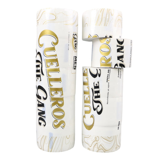 Cuellero blanco The Gang® - Pack x5 rollos / 500 usos