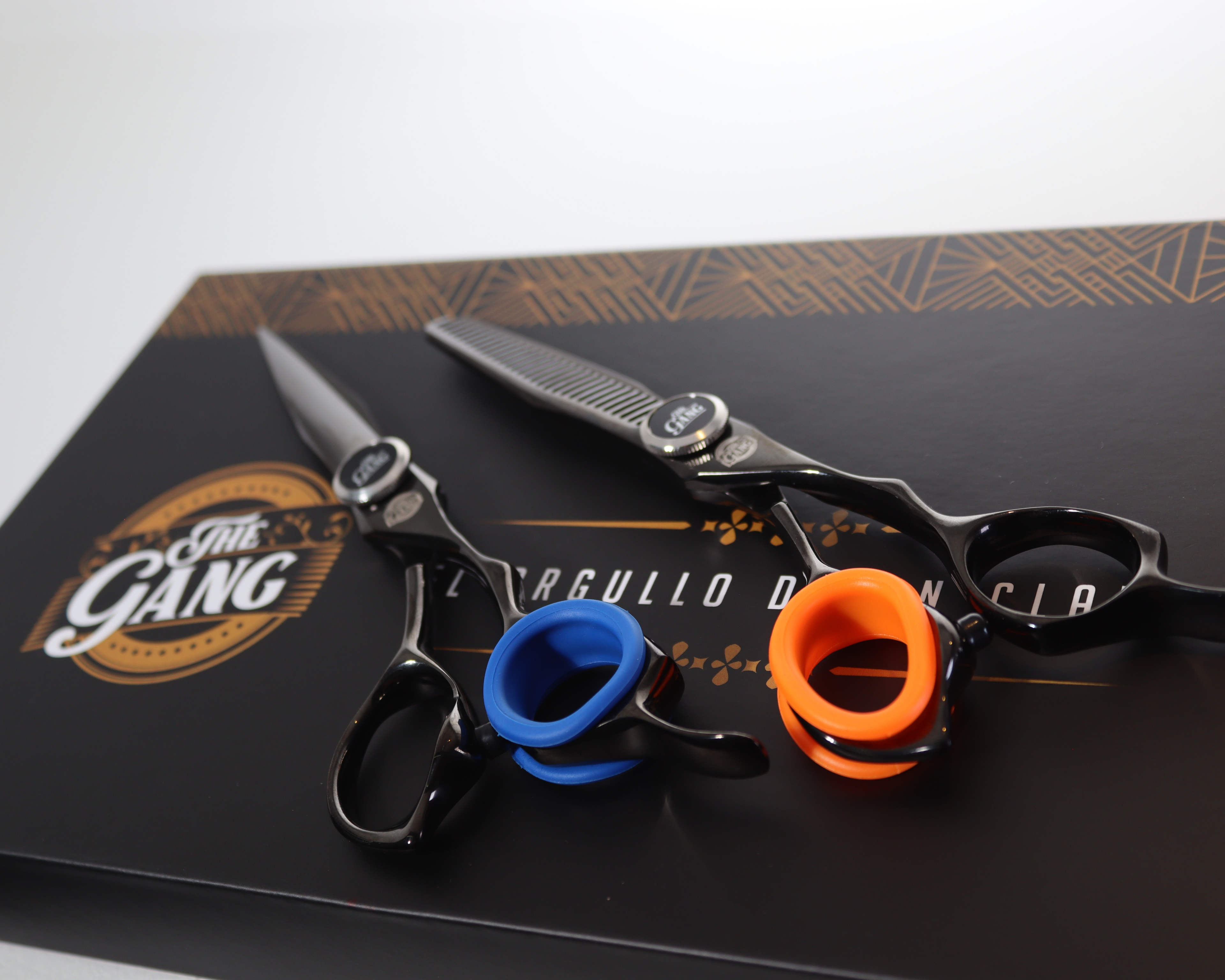 Set tijeras THE GANG KAMINARI Signature Series 440C 6.0” Black