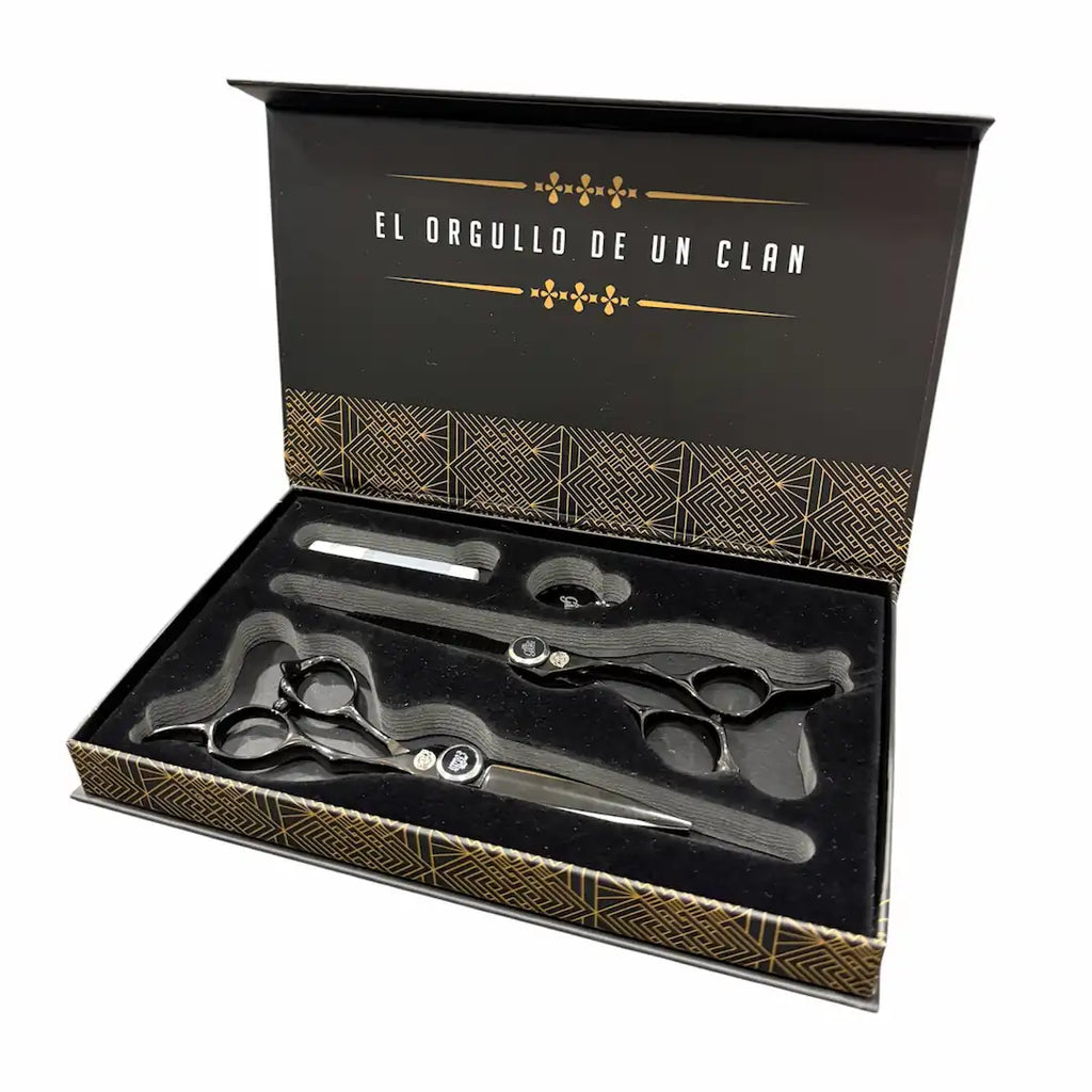 Set tijeras THE GANG KAMINARI Signature Series 440C 6.0” Black