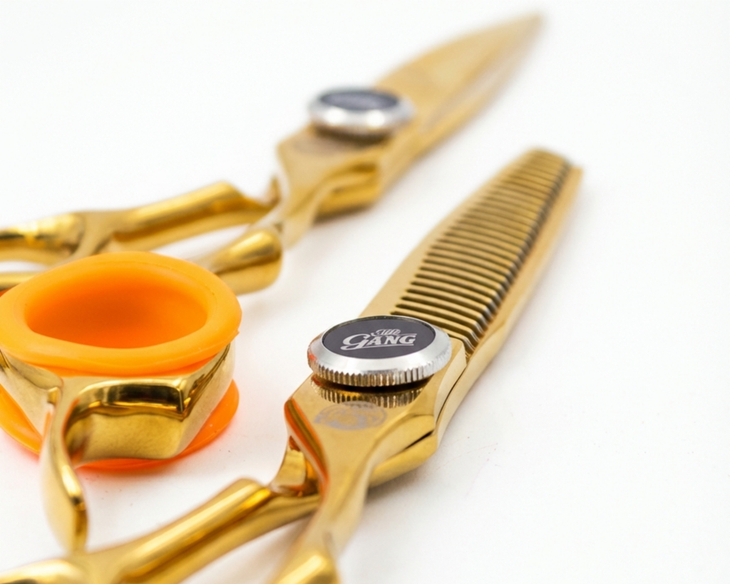 Set tijeras THE GANG HIKARI Signature Series 440C 6.0” Gold