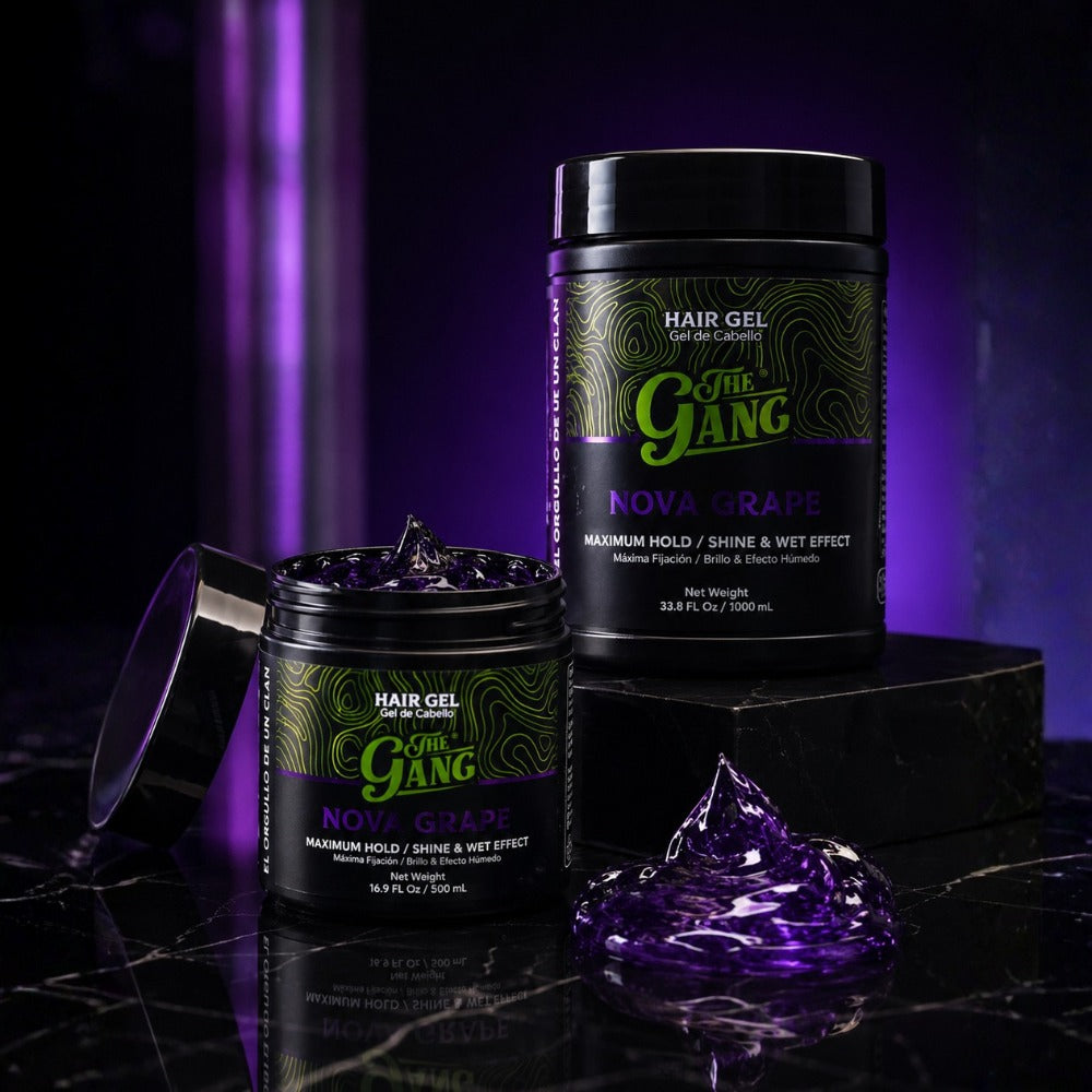 Gel Capilar The Gang Nova Grape 500ml | Máxima Fijación y Brillo